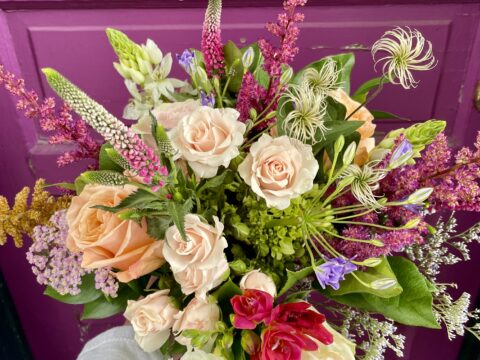 Freesia and Vine Flowers